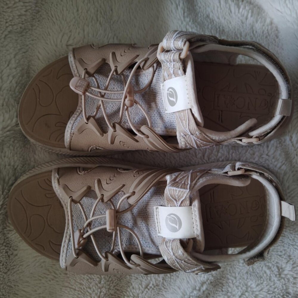 ONCAI Walking Sandals Size US 9, UK 7, EU 40, Beige Color
